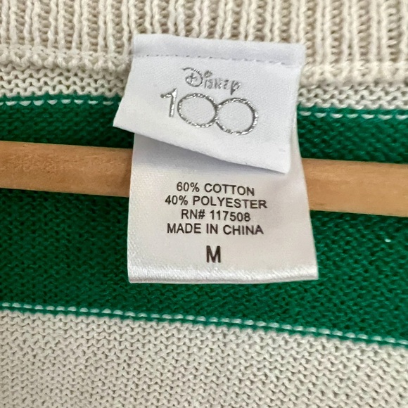 Disney 100 Mickey Mouse Multi-Color Striped Oversized Cardigan Size Medium - Picture 5 of 5